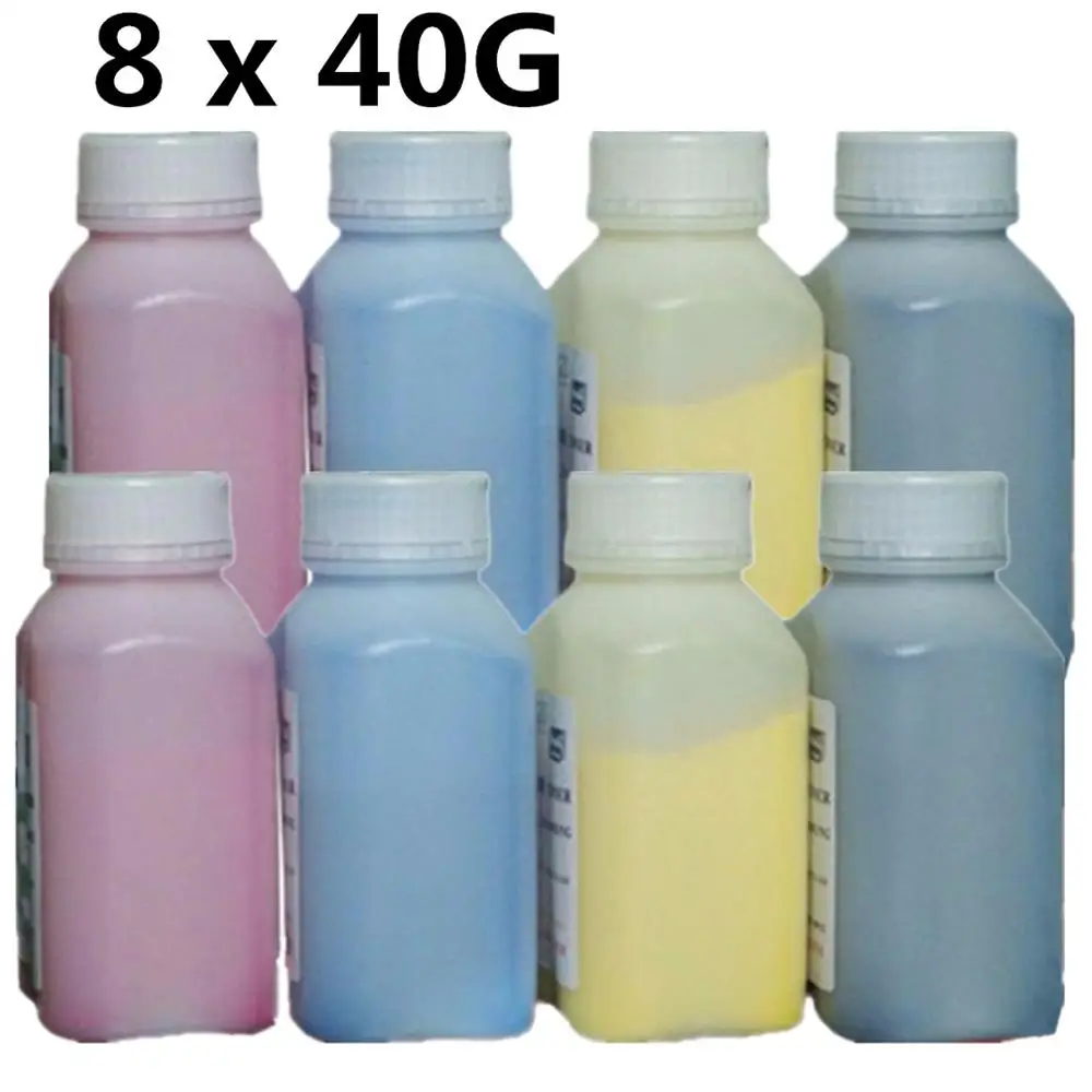 Заправка лазерного цветного тонера, порошковые наборы для Ricoh Aficio SP C250 C252DN C252SF C250dn SPC250 SPC252DN SPC252SF принтера - Цвет: 2 Set