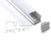 500 x 1m setslot u shape aluminium profile for led strips and deep square type led profile for wall or flooring lamps