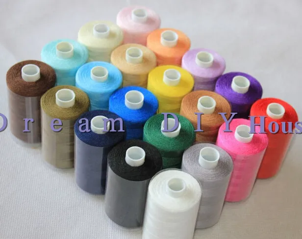Бесплатная доставка высокое качество полиэфирная швейная машина/Нитки для