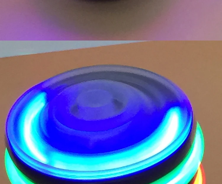 Spinning Top Finger gyroscope colorful luminous fingertips rotation balance music playing | Игрушки и хобби