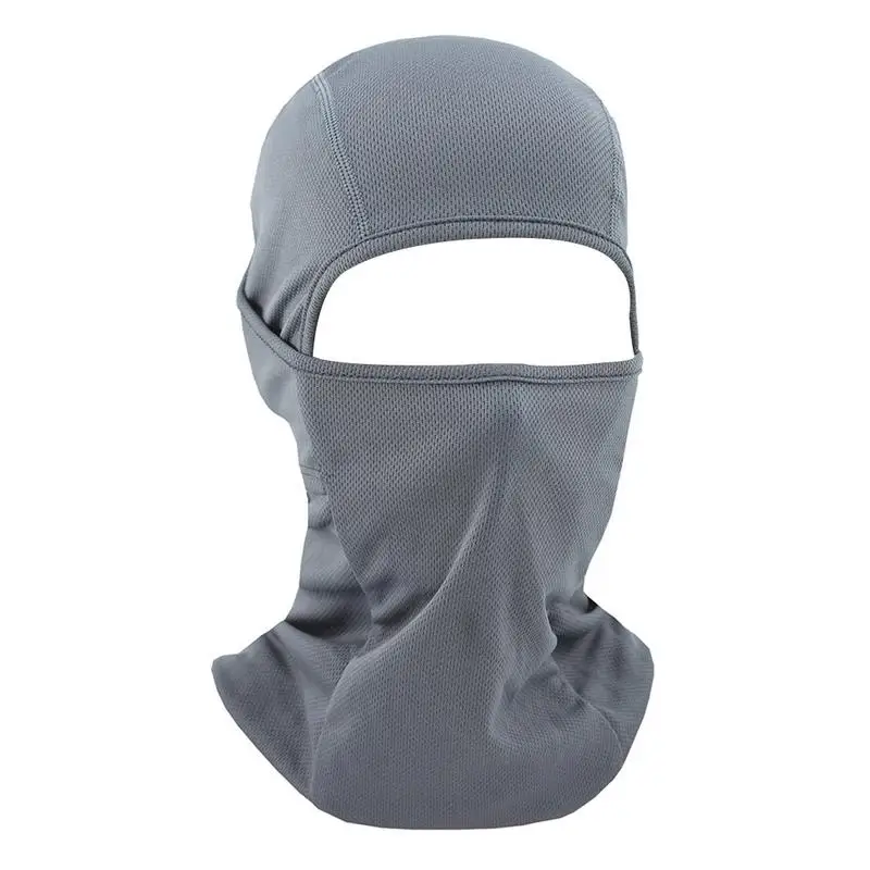 Dark Grey Вечерние Спорт на открытом воздухе маска для шеи Зимние теплые лыжные Сноубординг колпачков ветра полиции Велоспорт Балаклава мотоциклетная маска - Цвет: Dark Grey