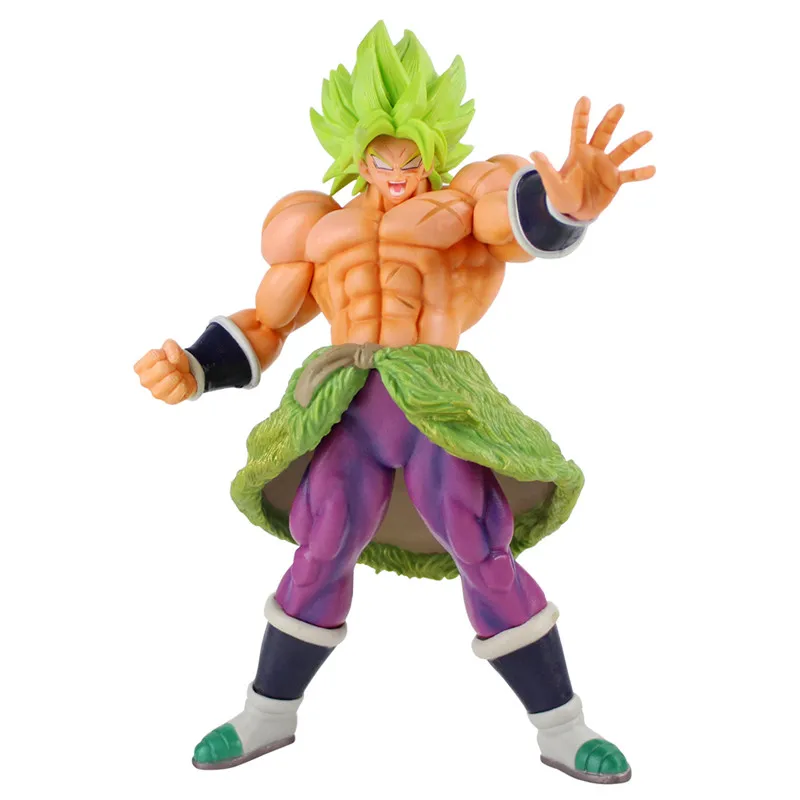 only figure 32 см Горячая Аниме Dragon Ball Z Супер Saiyan Broli фигурка модель игрушки Сон Гоку броли ПВХ фигурка для подарка - Цвет: only figure
