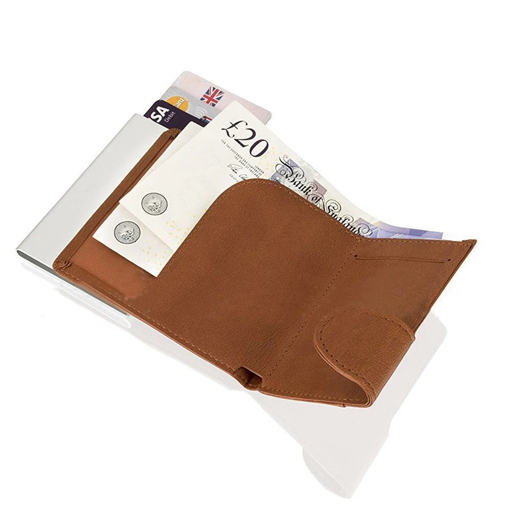 2019 новый стиль RFID держатель для карт в одной коробке минималистичный кошелек с