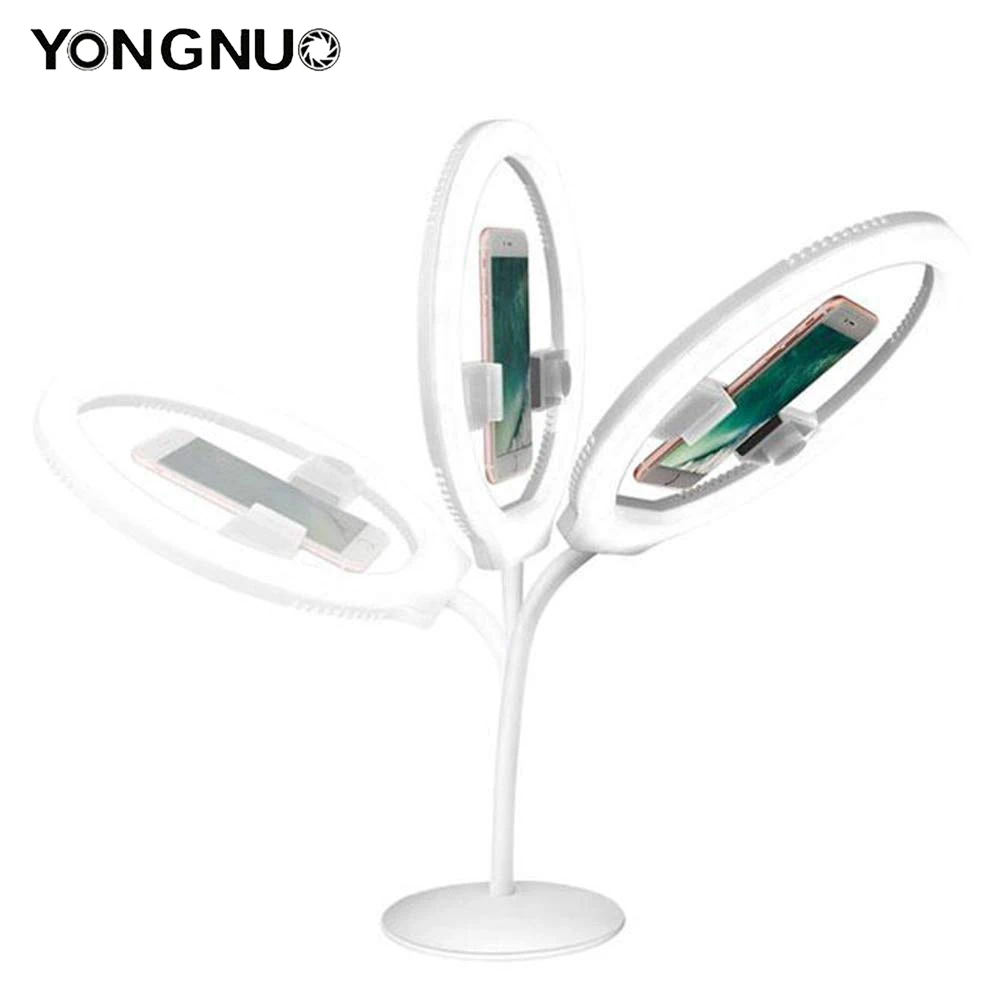 YONGNUO YN128 селфи кольцо свет камера фото студия телефон 128 светодиодный кольцевой 3200
