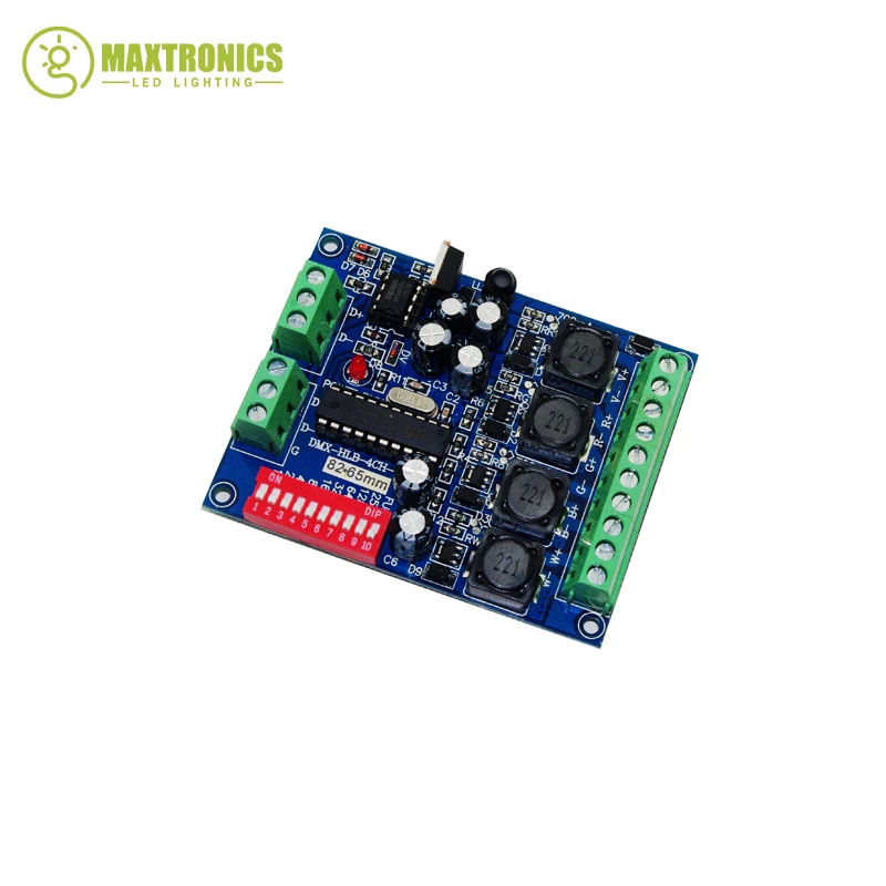 Лучшая цена декодер DMX512 для светодиодов контроллер RGBW dmx постоянный ток 700 мА 4