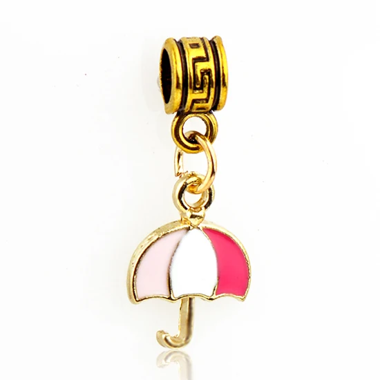 Горячая мода милые животные слон кролик бабочка подвеска Микки мауз бусины