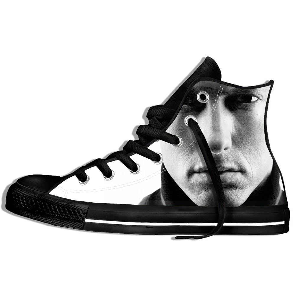 Eminem обувь Bad Meets Evil Rap Rock мужские кроссовки для мужчин Новые плимсоллы
