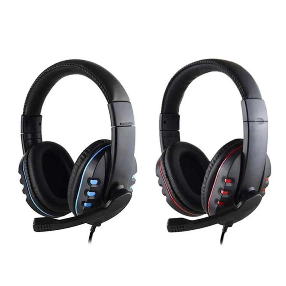 Gaming Headset Stereo Surround Headphone 3.5mm Wired Mic For PS4 Laptop For Xbox one Gamer Headphone