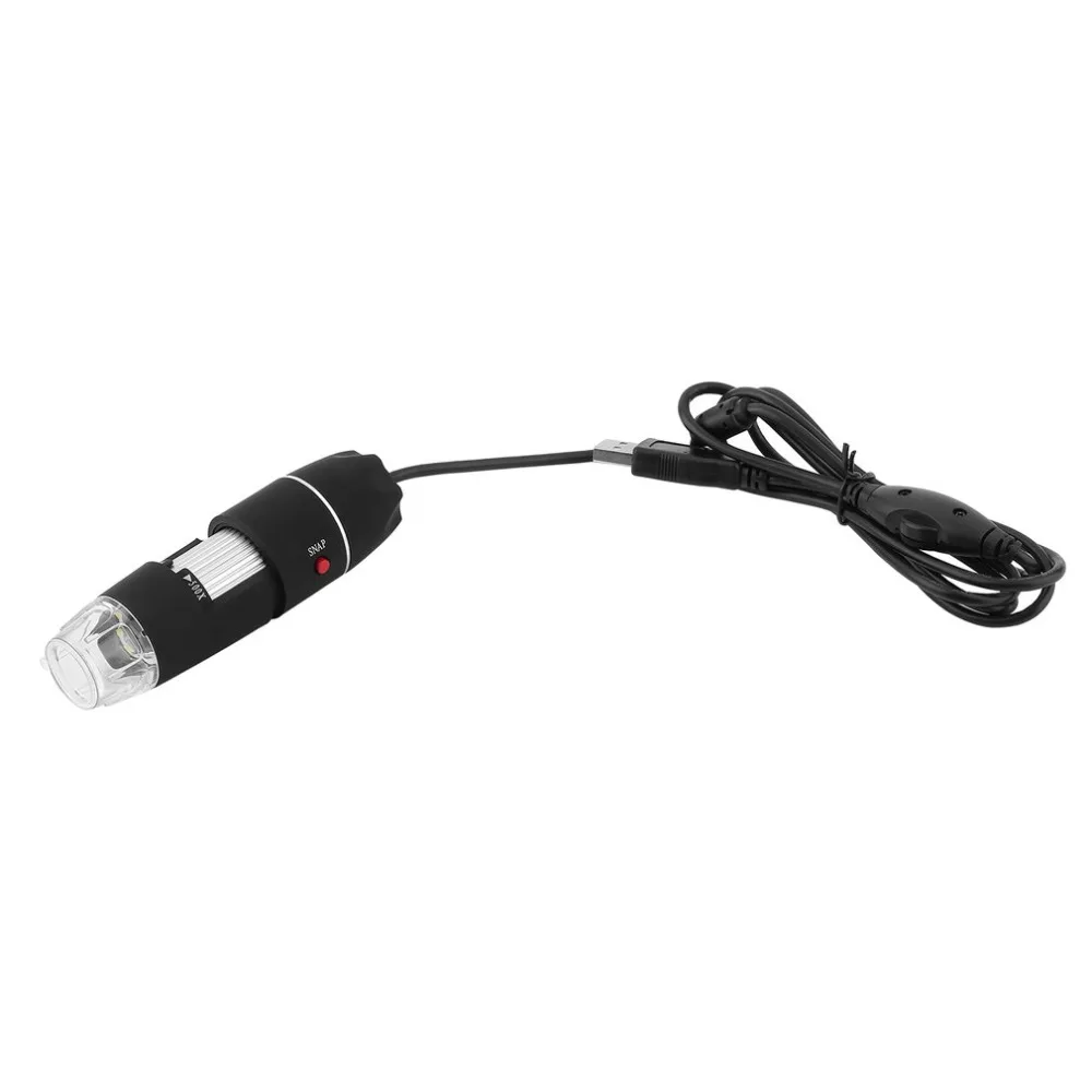 Практичная Электроника 2MP USB 8 LED цифровая камера микроскоп Эндоскоп лупа 50X ~ 500X