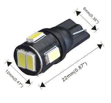 AGLINT 100 шт./лот завод авто Стайлинг T10 W5W 194 168 светодиодные лампы Интерьер