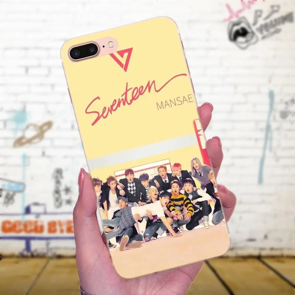 Мягкий чехол для телефона Kpop Seventeen Jeonghan 17 сделай сам Huawei Mate 7 8 9 10 20 P8 P9 P10 P20 P30 Lite Plus