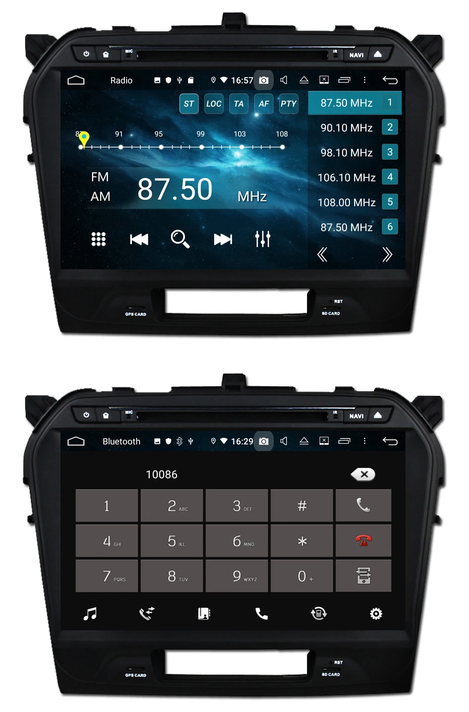 KANOR 10," Android 9,0 Восьмиядерный 4+ 32g 2din автомобильный радиоприемник для Suzuki Grand Vitara в тире двойной din gps навигатор система