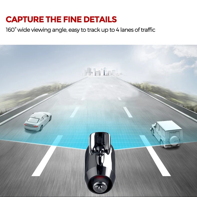 Автомобильная камера Dashcam Full HD 1080P видео регистратор g сенсор ночного видения Dash Cam
