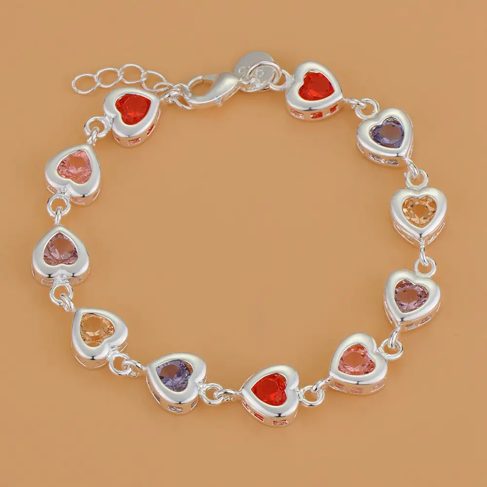 Женский браслет из серебра 925 пробы с уникальным дизайном|Гибкие и жесткие