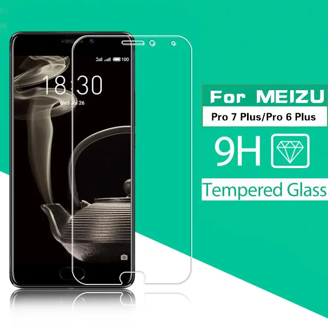 Высококачественное взрывозащищенное Закаленное стекло для Meizu Pro 7 6 Plus M793H