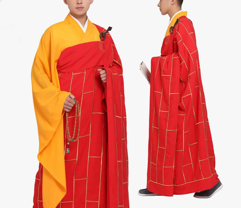 Унисекс буддийский монах WOODENHook cassocks костюмы униформы шаолинские монахи кунг-фу