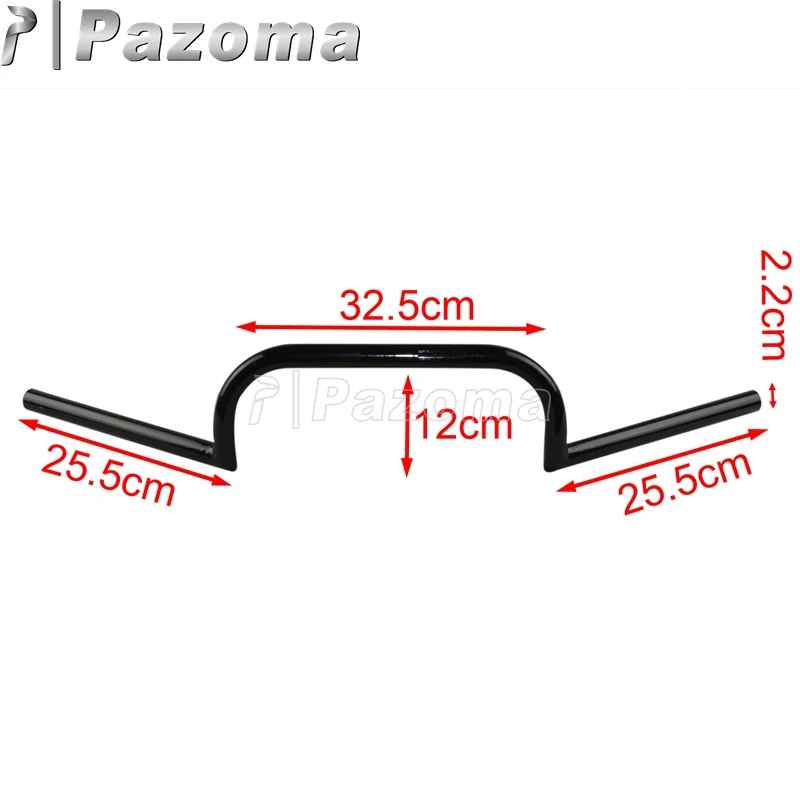 7/8 &quotили 1&quot Clubman Drop Bar 22 мм/25 мм Ретро руль мотоцикла для Harley Triumph Honda Yamaha Suzuki Ducati