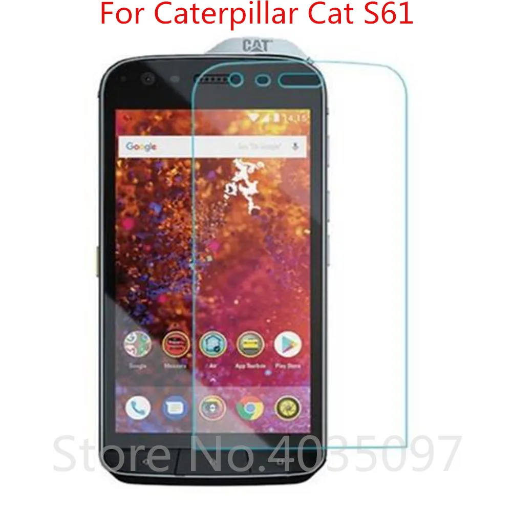 Закаленное стекло для Caterpillar Cat S61 защита экрана 9H 2.5D Защитное телефона | Мобильные