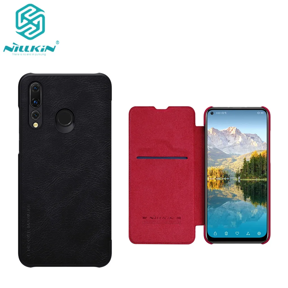 

Винтажный чехол-книжка из искусственной кожи для Huawei Nova 4