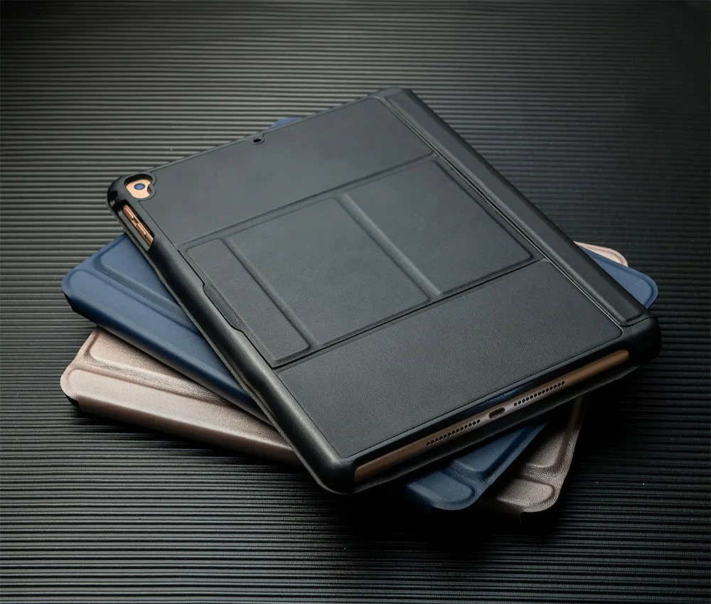 Чехол для iPad 6th 9,7 дюймов, съемная клавиатура с держателем для карандашей, подставка, кожаный чехол для iPad 9,7, чехол с клавиатурой A1893 A1954