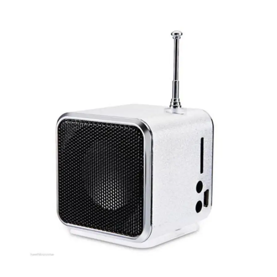 Портативная стереоколонка с микро SD TF USB FM радио|bass speaker|radio pcspeaker music |