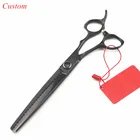 Японские ножницы для стрижки собак 7,5 дюймов, филировочные ножницы berber makas инструменты для ножниц