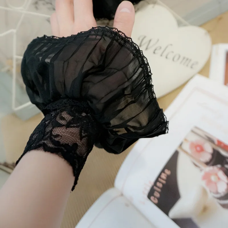 

Искусственный оригинальный ручной работы накладной темперамент кружевной орган цветочный Рог оригинальный дворцовый ветер Белый Черный Ш...