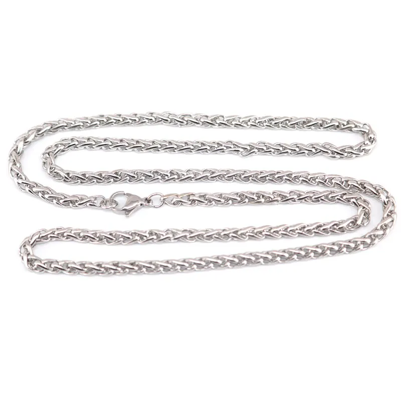 

3mm 3.5mm 4.8mm 5.7mm 6.9mm 7.5mm Stainless Steel Lanterns Necklace Chain For women men locket pendant