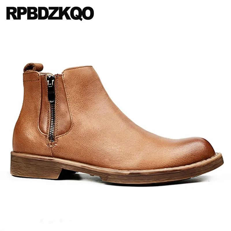 Зимняя обувь из натуральной кожи с натуральным лицевым покрытием цвет