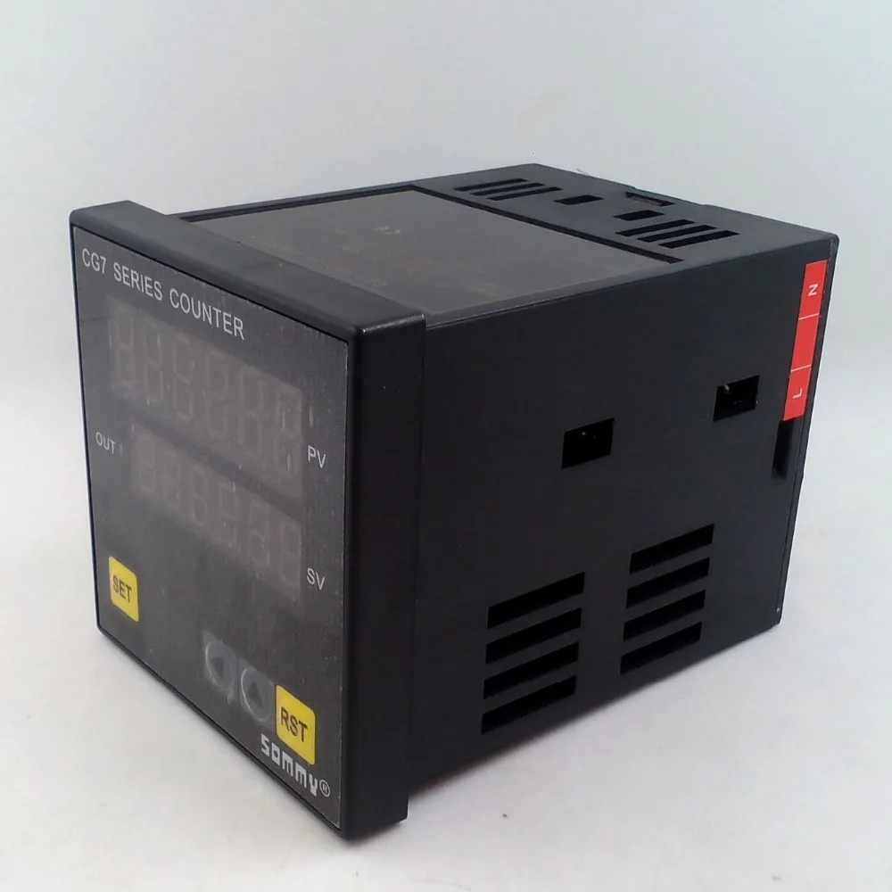 CG7 RB60 цифровой кувшин Многофункциональный счетчик 6 значный Счетный релейный