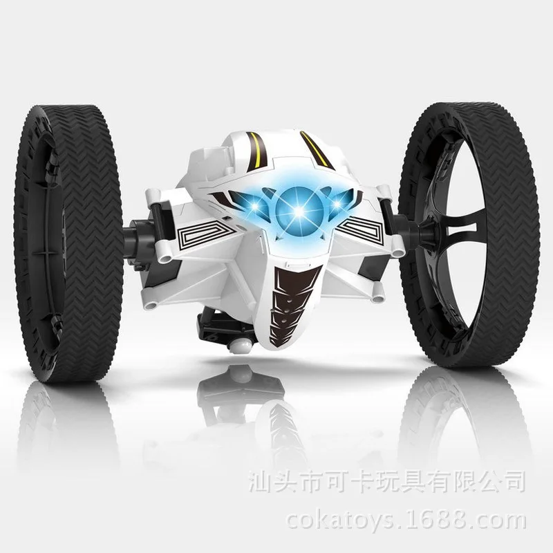 2016 Горячая SUMO Bounce RC автомобили CK-14 2 4 г 4CH прыжки робот игрушки для детей