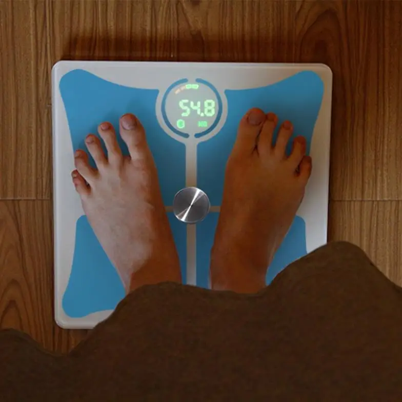 Bluetooth multifunctional smart fat healthy weight scales electronic body analyzer say |