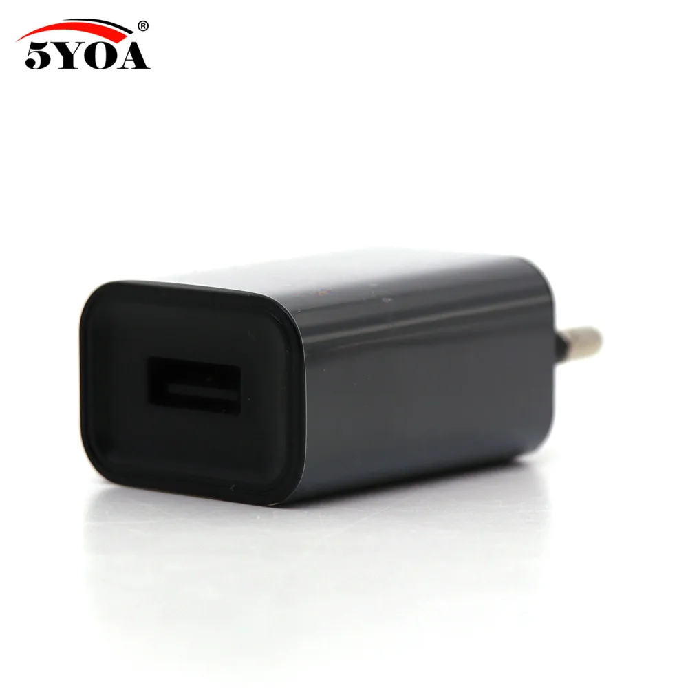 USB ЕС США Сетевое зарядное устройство для телефона штекер 5V1A AC 110 V-240 V Micro USB адаптер питания Многофункциональный для iPhone samsung Xiaomi LG huawei