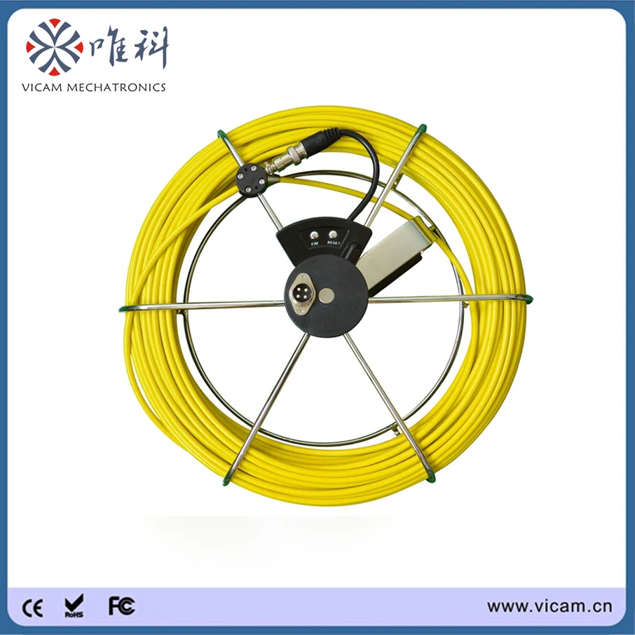 V8 1288TC VICAM (20/30/40 м) 8 дюймовый ЖК монитор CCTV vicam камера для обследования