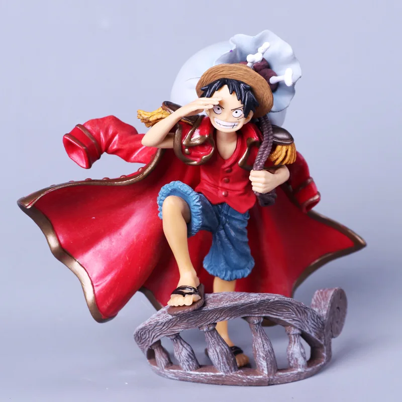 Экшн фигурка Luffy из аниме 20 юбилейный выпуск 2 вида красная накидка Коллекционная
