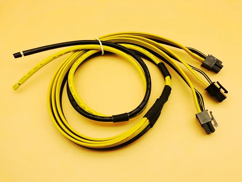 5 шт. новый кабель питания 3 6 контактный адаптер GPU видеокарта провод 10AWG + 16AWG