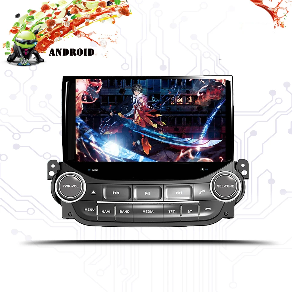 Восьмиядерный 2din 4 + 64 ГБ Android 9 0 Автомобильный Dvd плеер для Chevrolet Malibu 2013 2014 2015 Gps