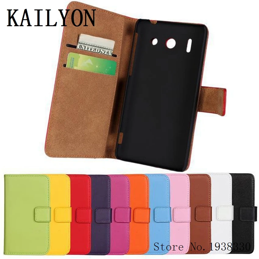 Роскошный чехол-книжка kailyon из натуральной кожи для Huawei Ascend G510 U8951 дизайнерский