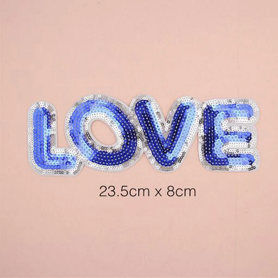 Пайетки вышитые патчи для глаз наклейки одежды сумки Пришивные термоклейкие на