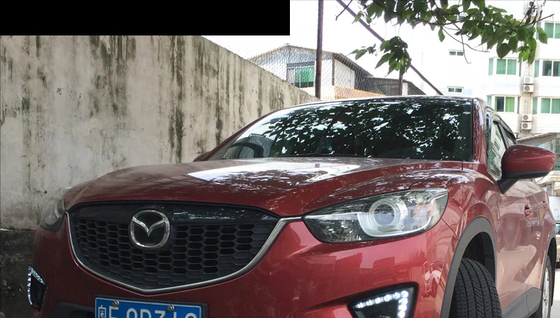 Lsrtw2017 светодиодный Автомобильные фары дневного света для mazda CX-5 2012 2013 1st поколения