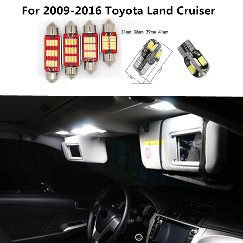 14 шт. автомобильные лампы для Toyota Land Cruiser Prado 2009-2016 | Автомобили и мотоциклы