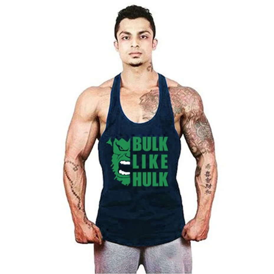 Zogaa Халк Дизайн для мужчин бренд тренажерные залы без рукавов Бодибилдинг