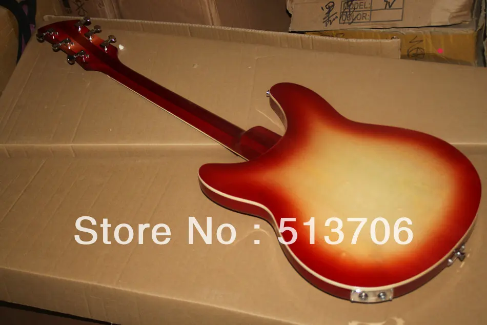 Электрогитара Cherry Burst с 6 струнами высококачественные музыкальные инструменты
