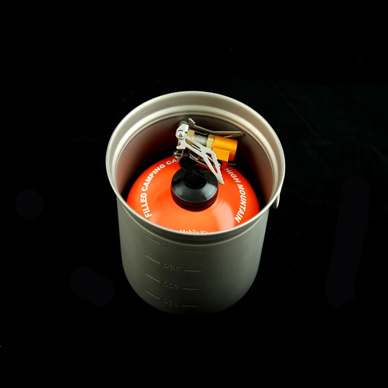 Горшочек Fire Maple 203 г из титанового сплава уличная кастрюля для прогулок по ногам 1