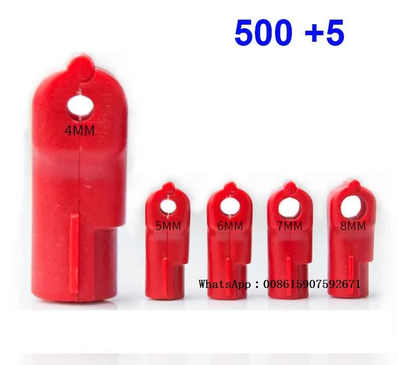 500 шт. пластиковые противоугонные замки с магнитным ключом|anti-theft|anti-theft lock |