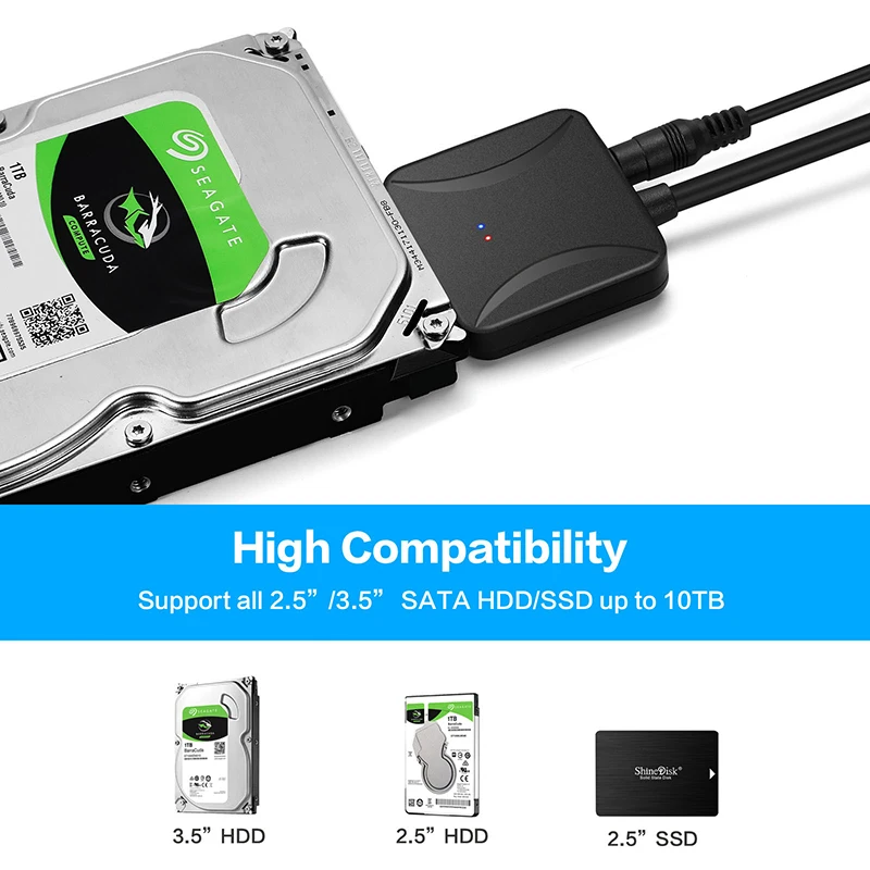 USB 3 0 к Sata адаптер конвертер Кабель USB3.0 жесткий диск кабель для Samsung Seagate WD 2 5 HDD SSD