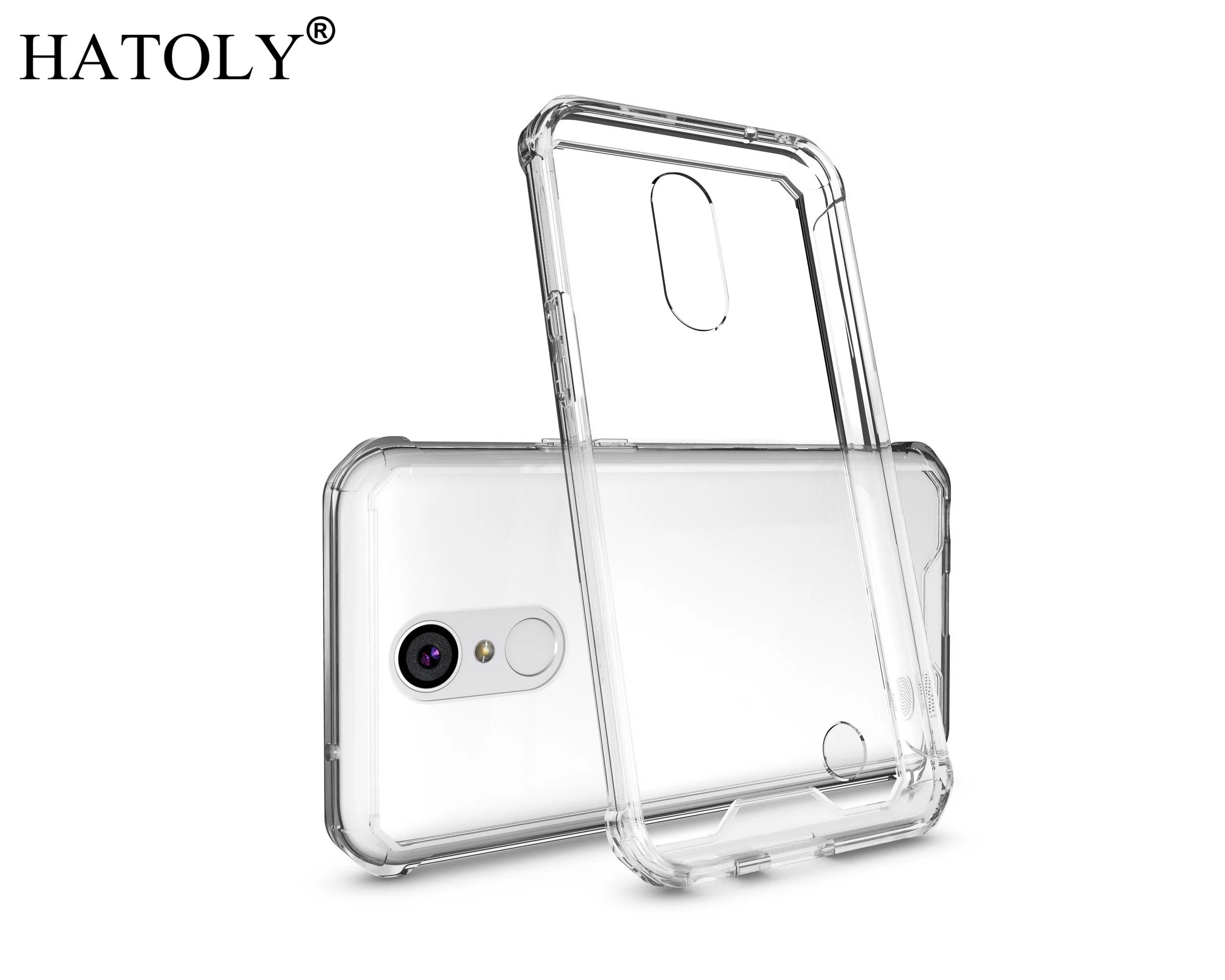Hatoly 2017 чехол для LG K10 красочные границы прозрачный средство защиты ПК lv5/M250N/K20 плюс
