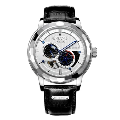 Item 3 Швейцарские Топ люксовый бренд NESUN Skeleton Tourbillon часы для мужчин автоматические мужские часы 100 м водонепроницаемые спортивные часы relogio N9810-3 - Цвет: Item 3