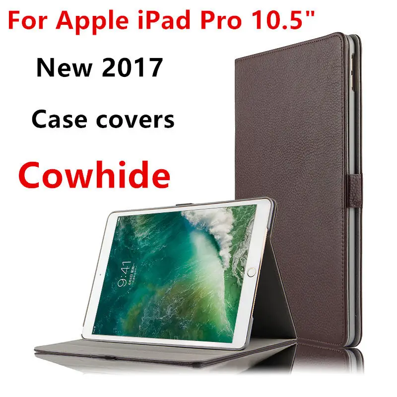 Чехол из воловьей кожи для ipad Pro 10 5 дюймов защитные чехлы натуральной планшета Apple