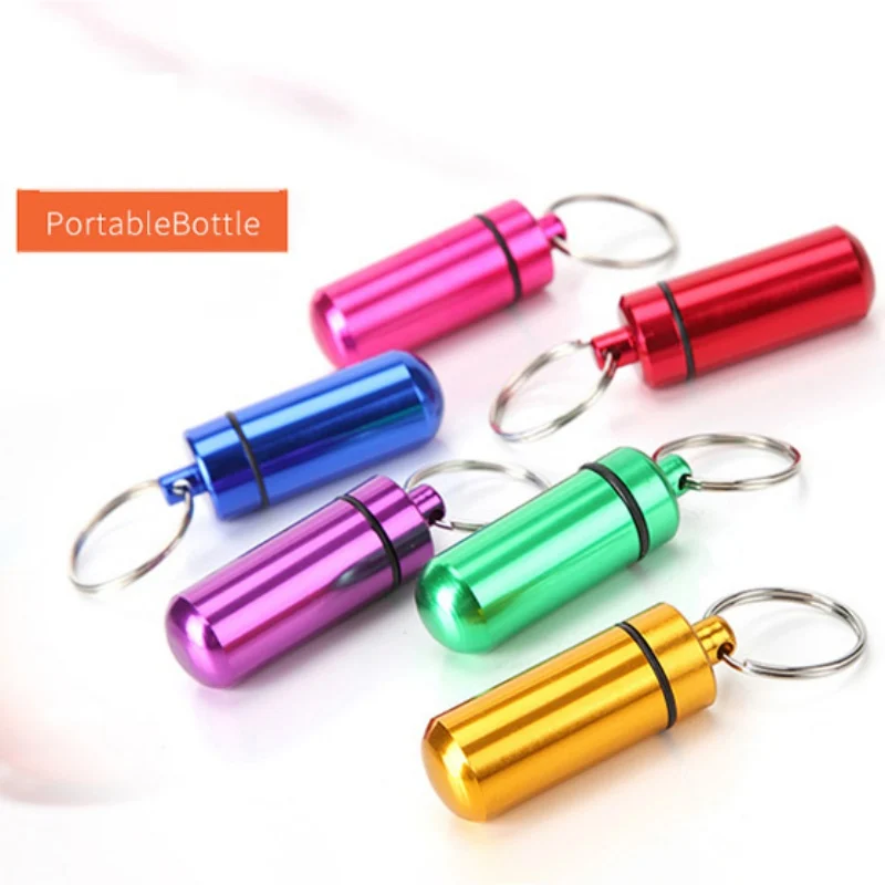 5 шт./лот портативная наружная аварийная бутылка для таблеток герметичная